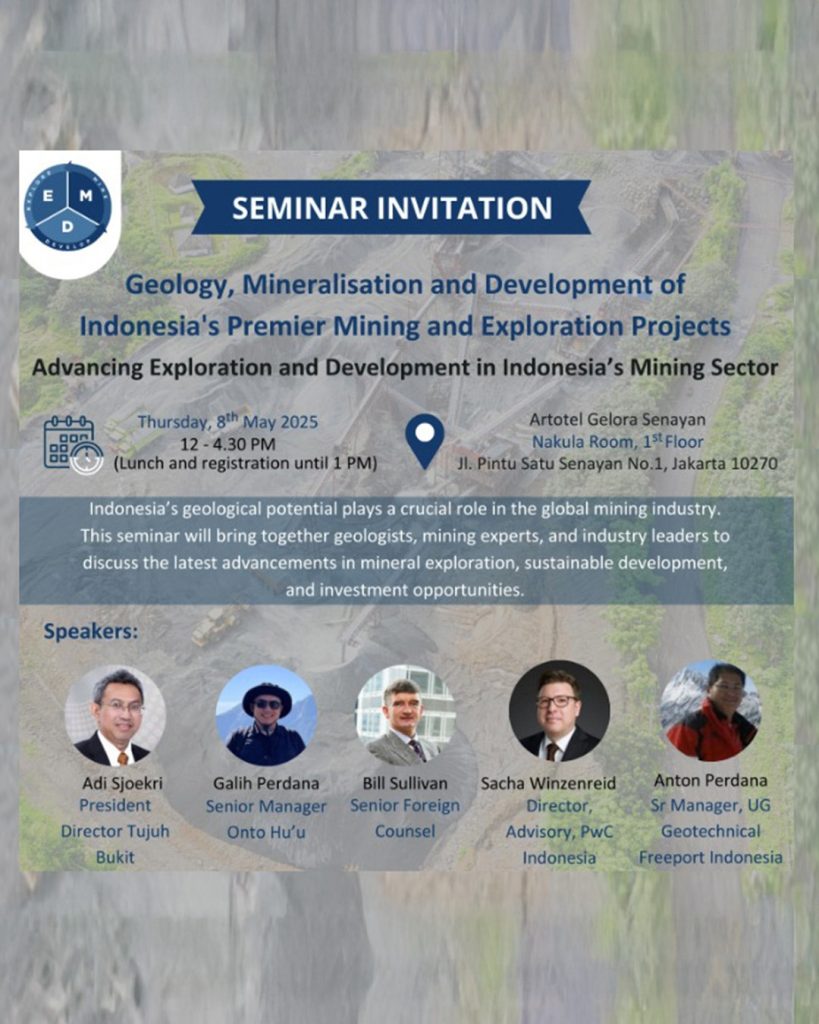 EMD Indonesia | Association of Exploration and Mining Development